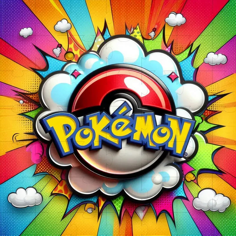 3D Pop Art Badges