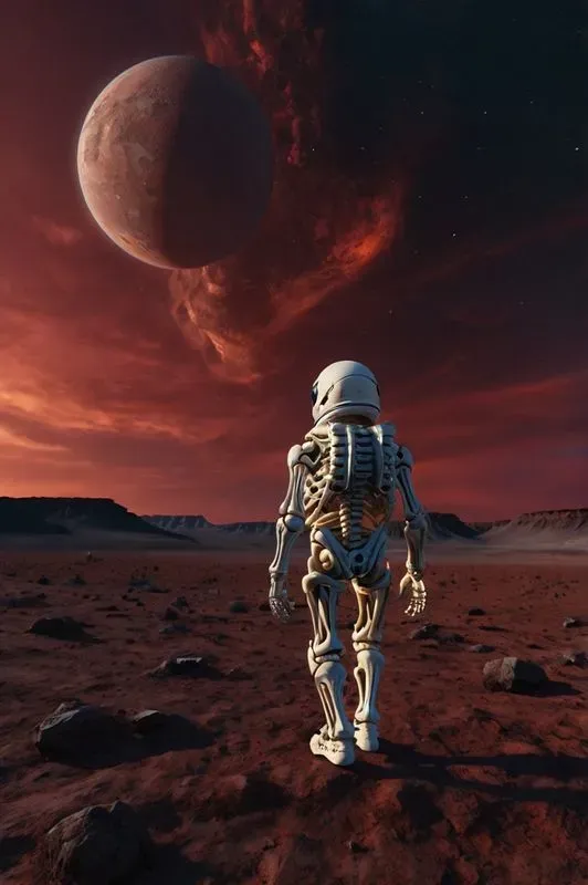 High Quality Skeleton Photograph Art