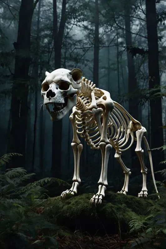 High Quality Skeleton Photograph Art