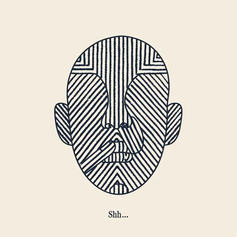 Geometric Line Art For Album Covers