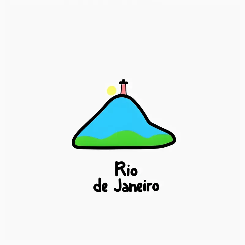 Playful City Landmark Icons