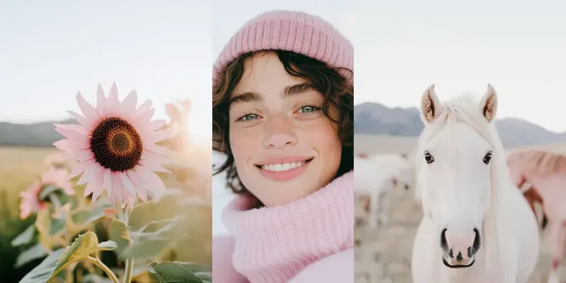 Soft Minimalism In Blush generated by undefined