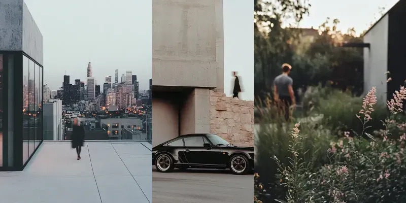 Minimalist Architectural Moments generated by undefined