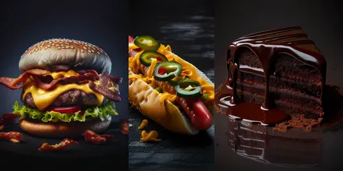 Ultra Realistic Foods generated by midjourney