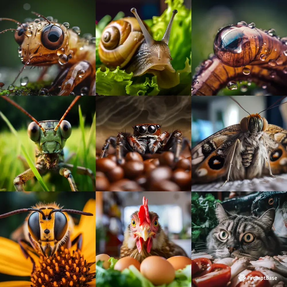 Realistic Macro Animal Photography