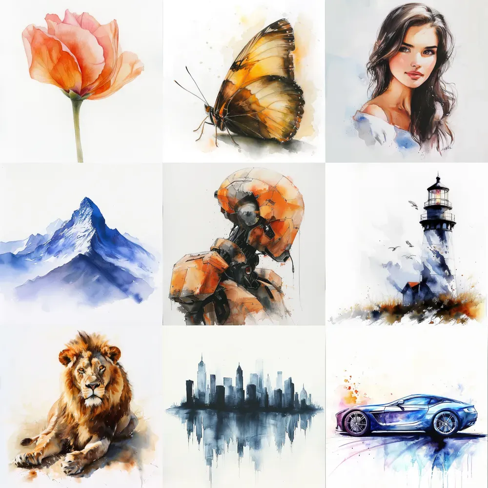Watercolor Paintings