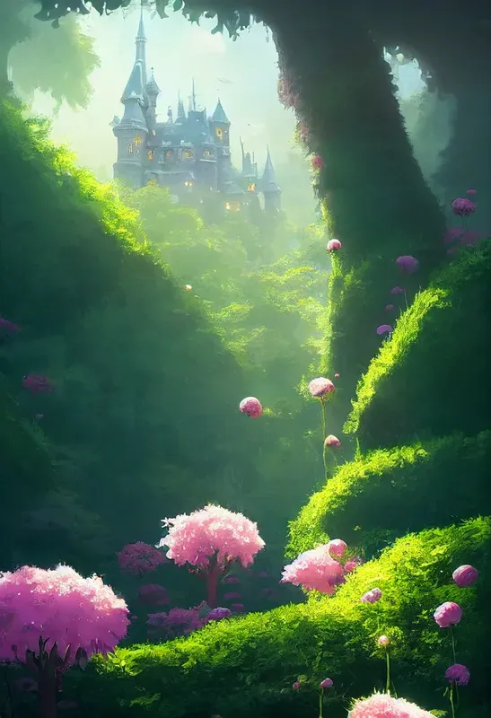 Studio Ghibli Style Landscapes