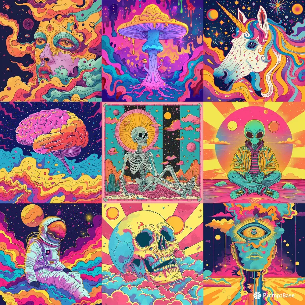 Surreal Psychedelic Wonders