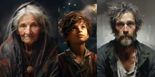 Holistic Portraits generated by midjourney