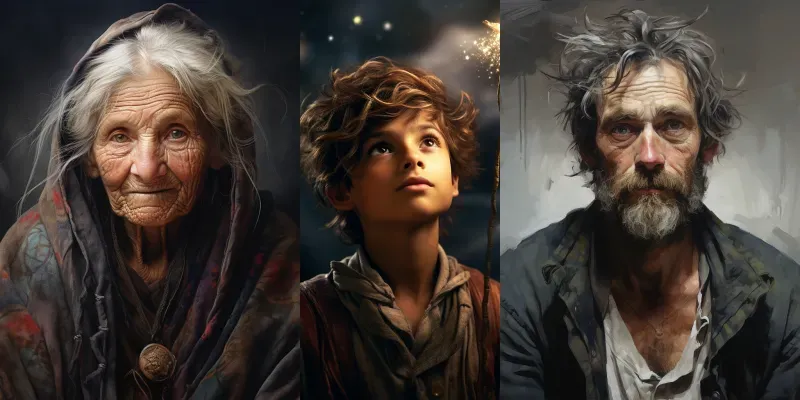 Holistic Portraits generated by undefined