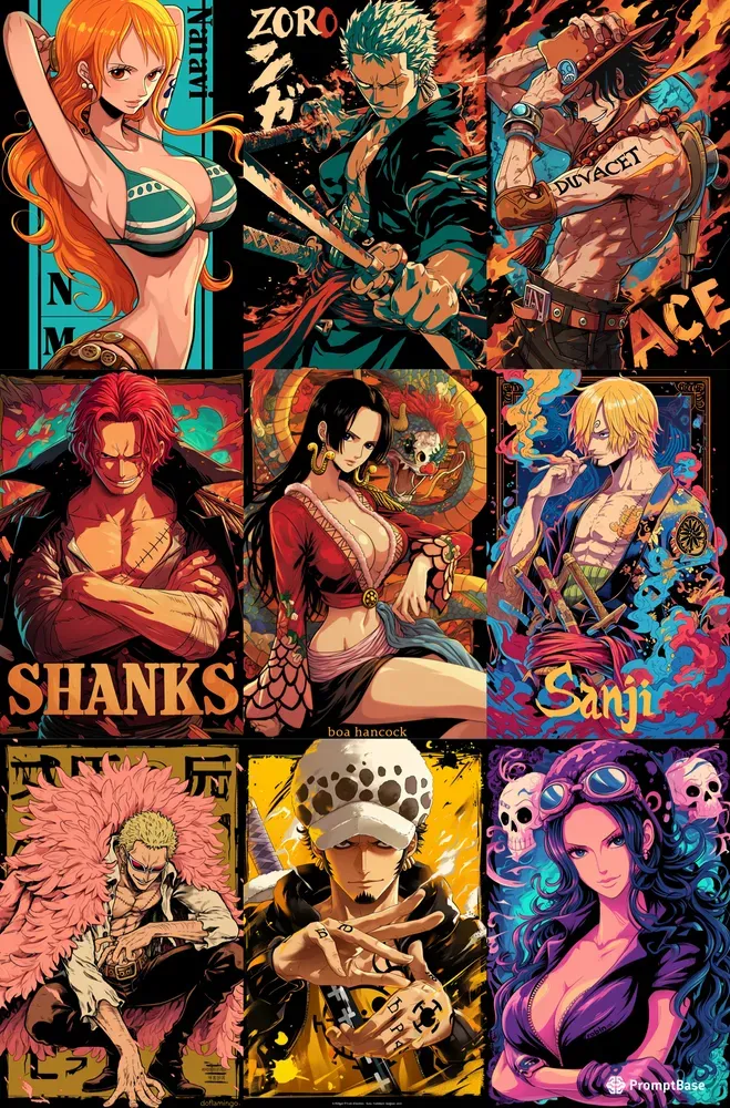 One Piece T Shirts 2nd Versions