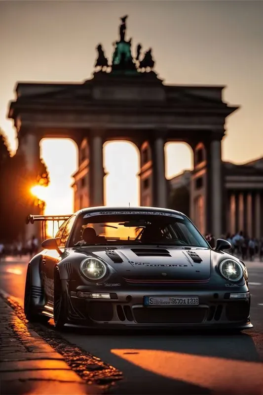Photo Realistic Sportcar Artworks