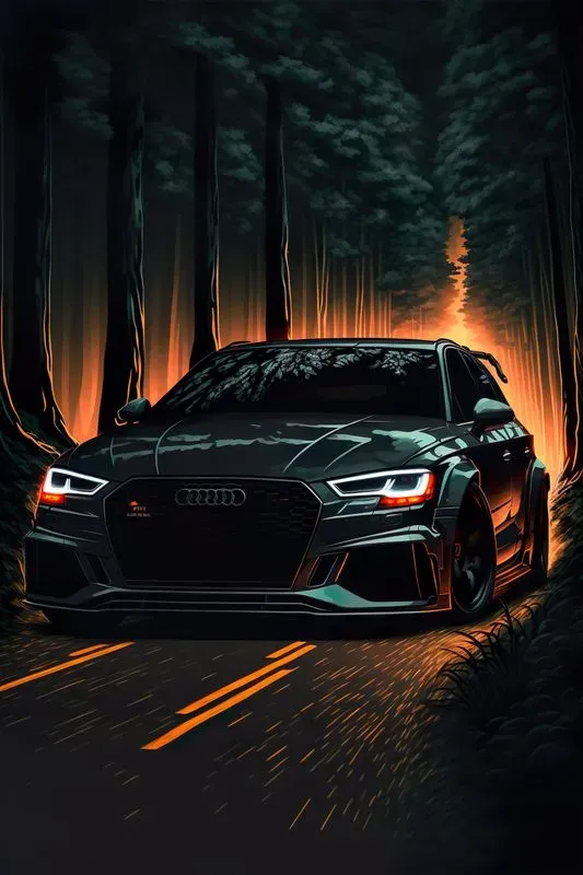 Photo Realistic Sportcar Artworks