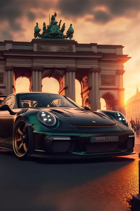 Photo Realistic Sportcar Artworks