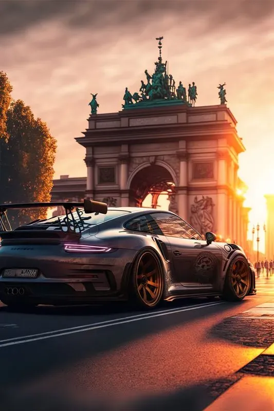 Photo Realistic Sportcar Artworks