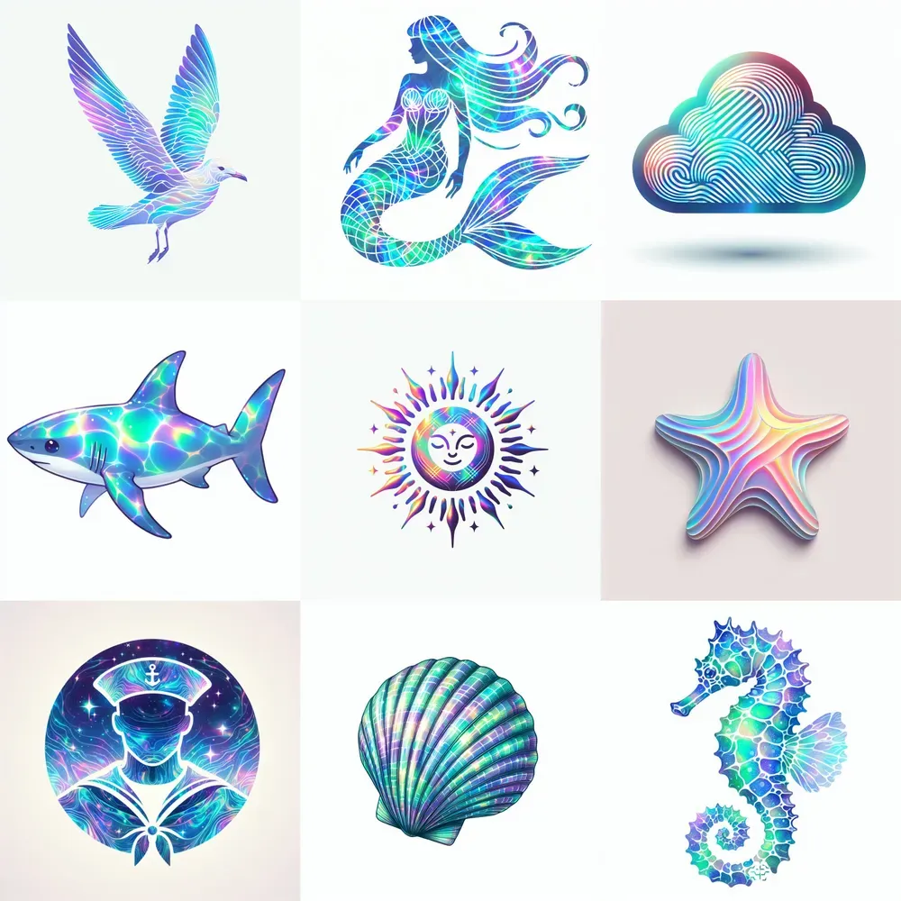 Vector Holographic Objects