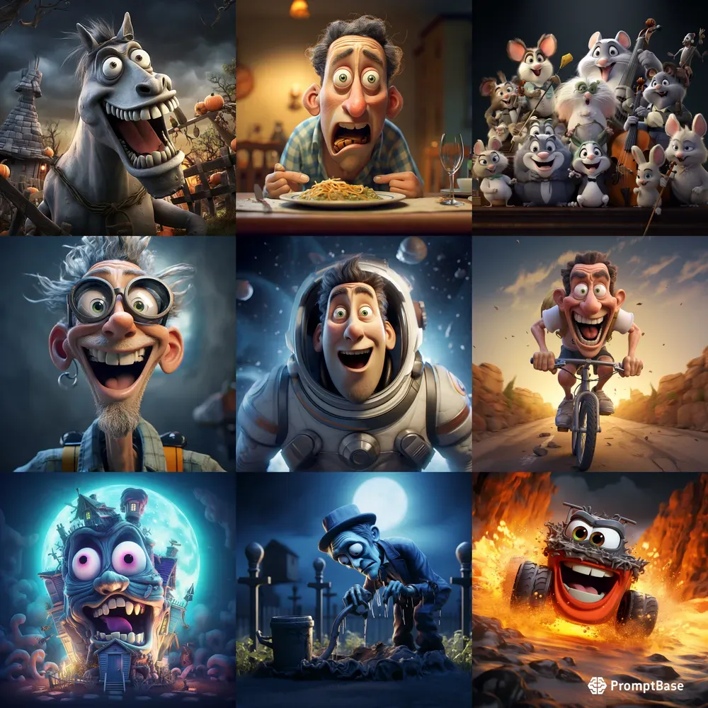 Expressive Cartoon Characters