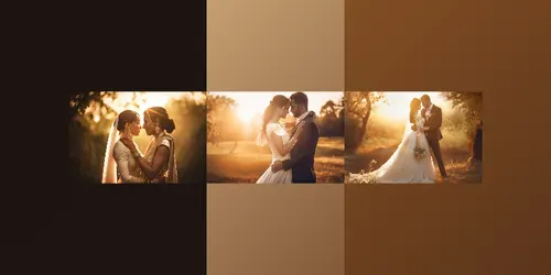 Sunset Wedding Photo Ops generated by midjourney