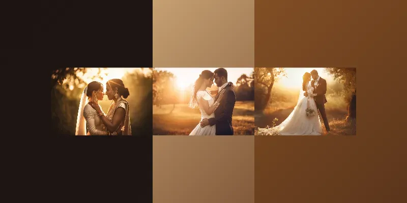 Sunset Wedding Photo Ops generated by undefined