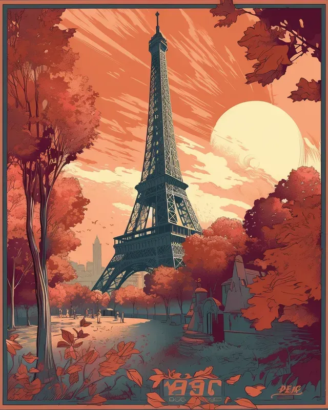 Famous Landmarks And City Posters