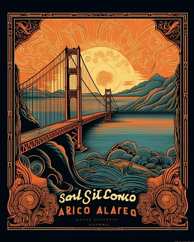 Famous Landmarks And City Posters