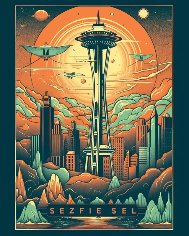 Famous Landmarks And City Posters