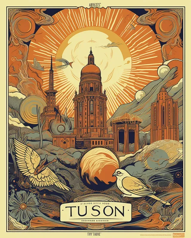 Famous Landmarks And City Posters