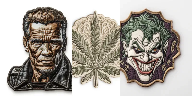 Embossed Patches generated by undefined