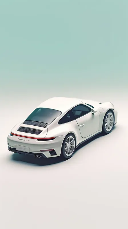 Clean 3D Render Car Wallpapers