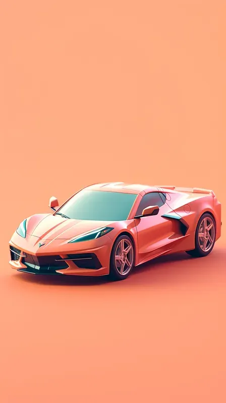 Clean 3D Render Car Wallpapers