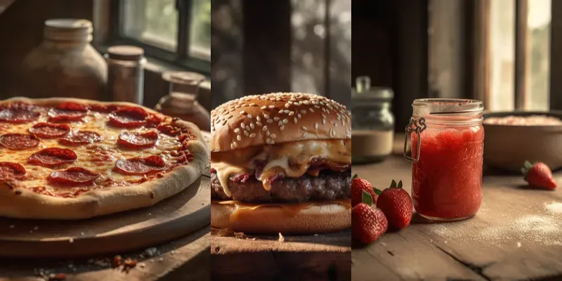 Rustic And Artisanal Food Shots Pros generated by undefined