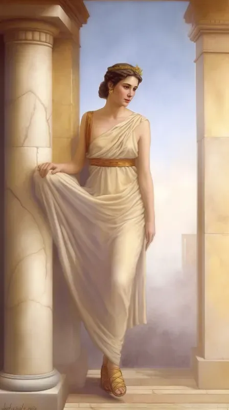 Neoclassical Portrayal Paintings