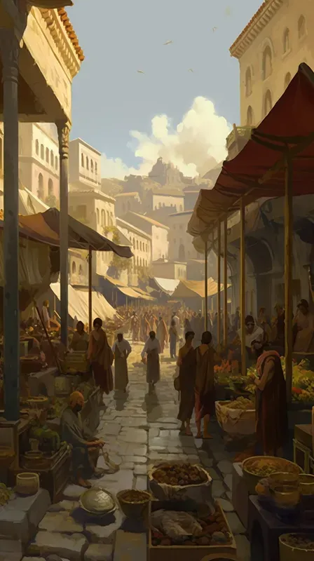 Neoclassical Portrayal Paintings