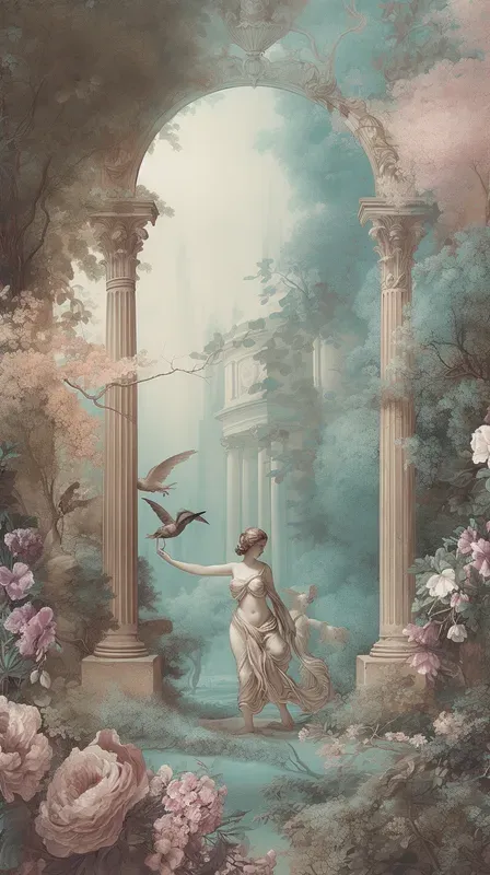 Neoclassical Portrayal Paintings