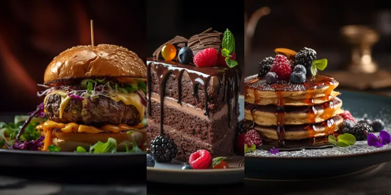 Pro Photorealistic Food Shots generated by undefined