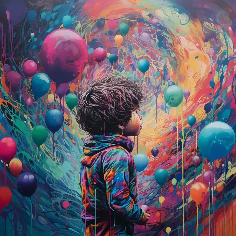 Abstract Psychedelic Compositions