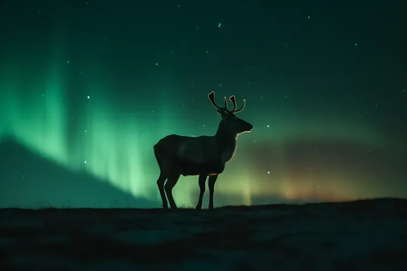 Elegant Photography Northern Lights