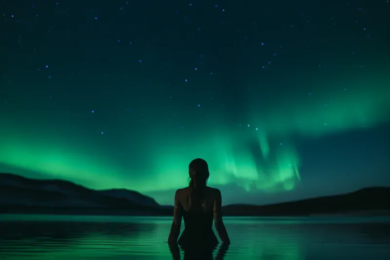 Elegant Photography Northern Lights