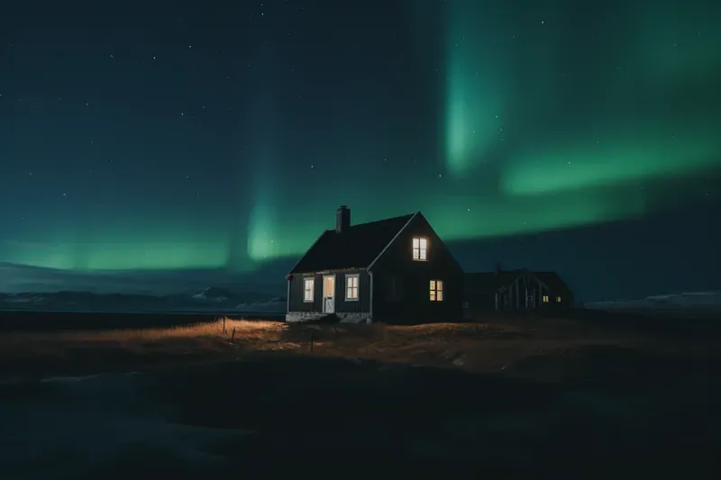 Elegant Photography Northern Lights
