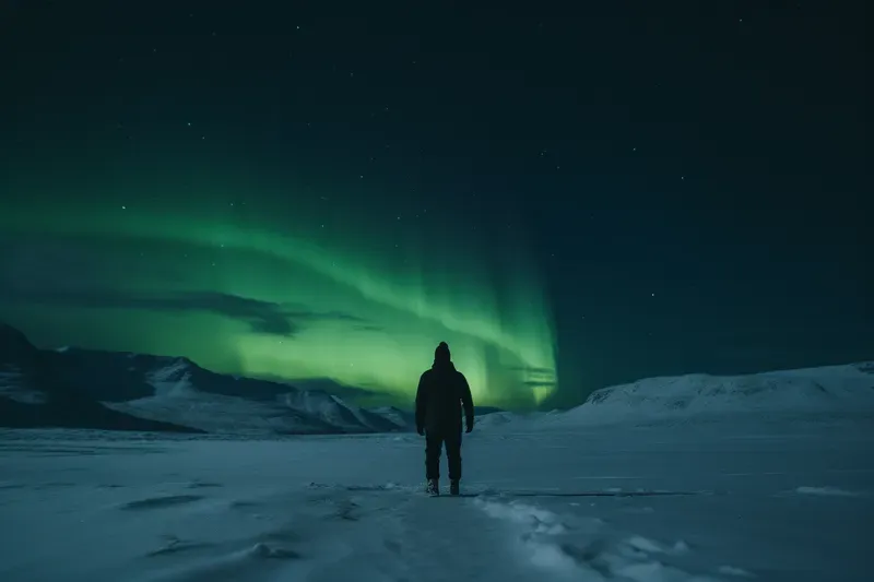 Elegant Photography Northern Lights