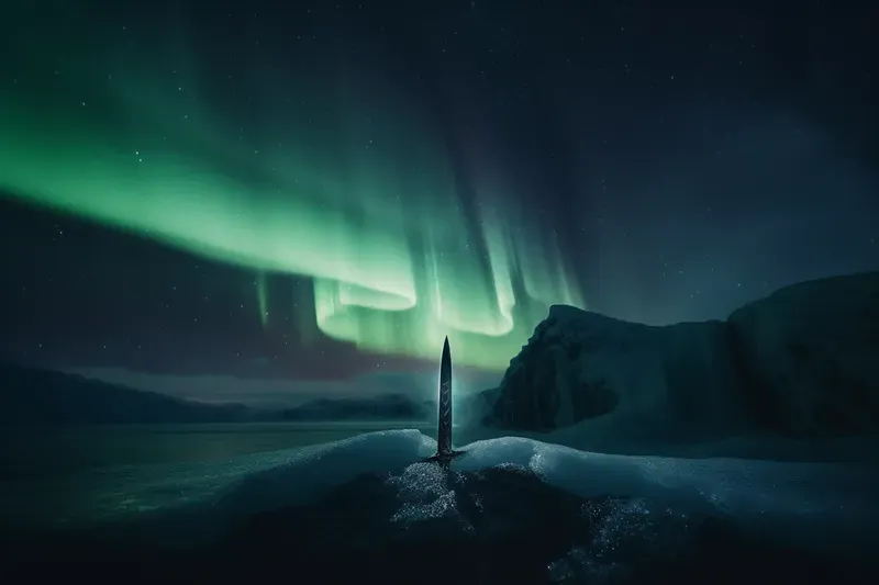 Elegant Photography Northern Lights