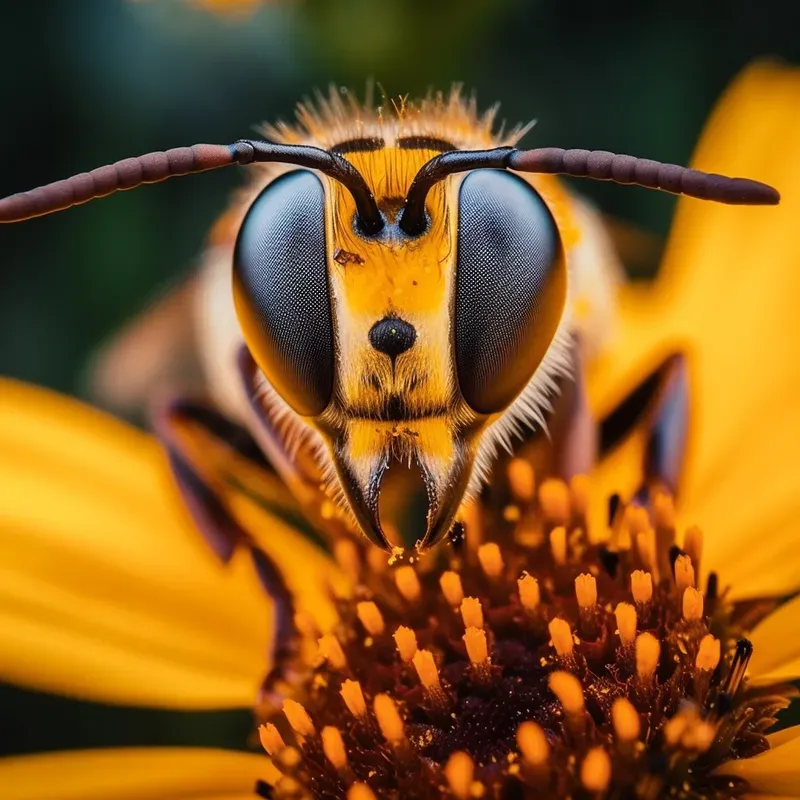 Realistic Macro Animal Photography