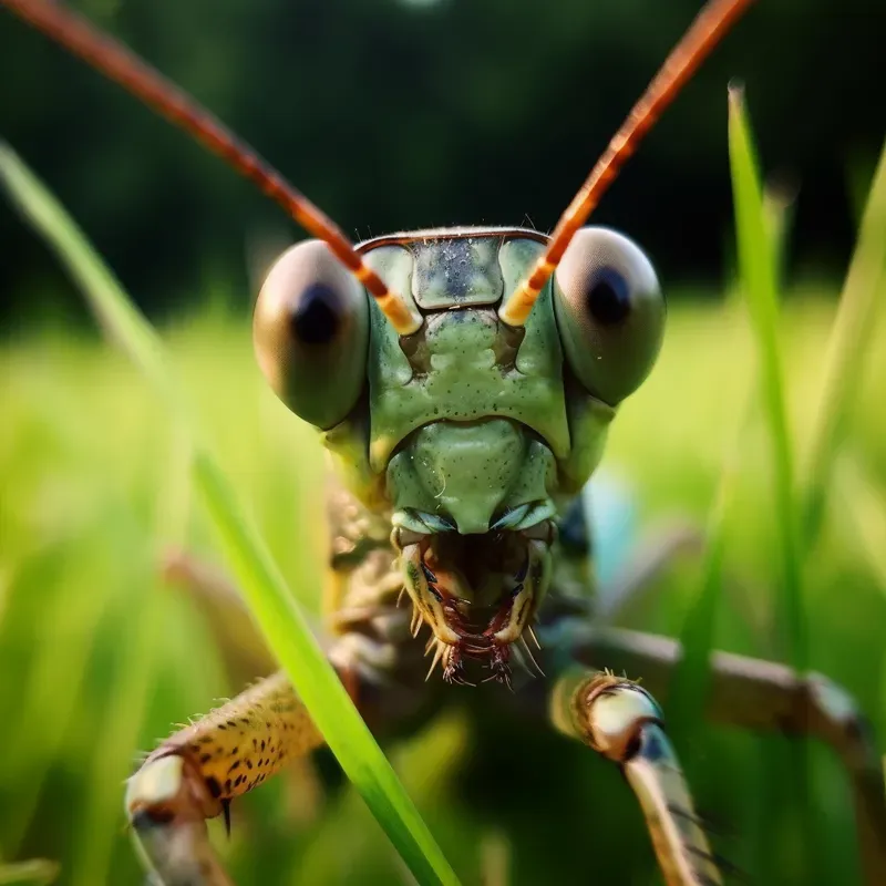 Realistic Macro Animal Photography