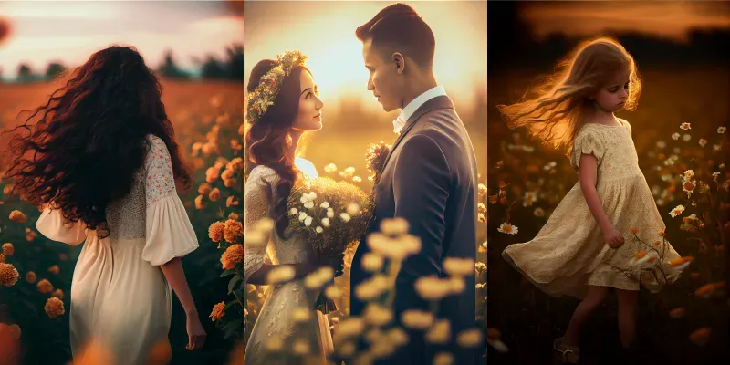 Realistic Portrait Photography generated by undefined