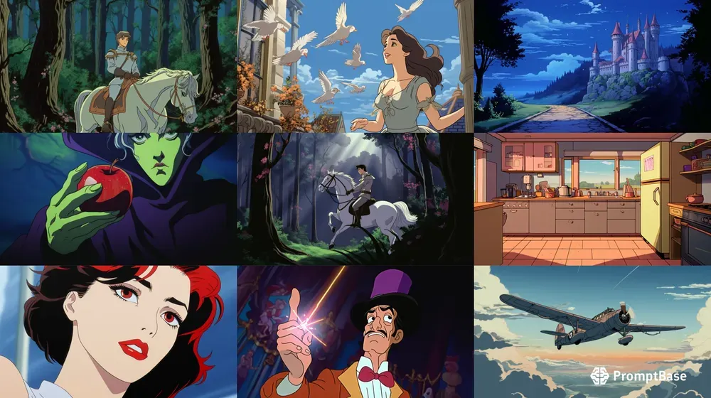 90s Anime Movie Scenes