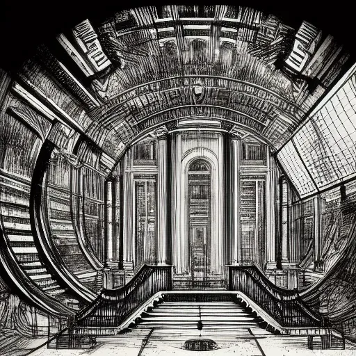 Impossible Architecture Illustrations