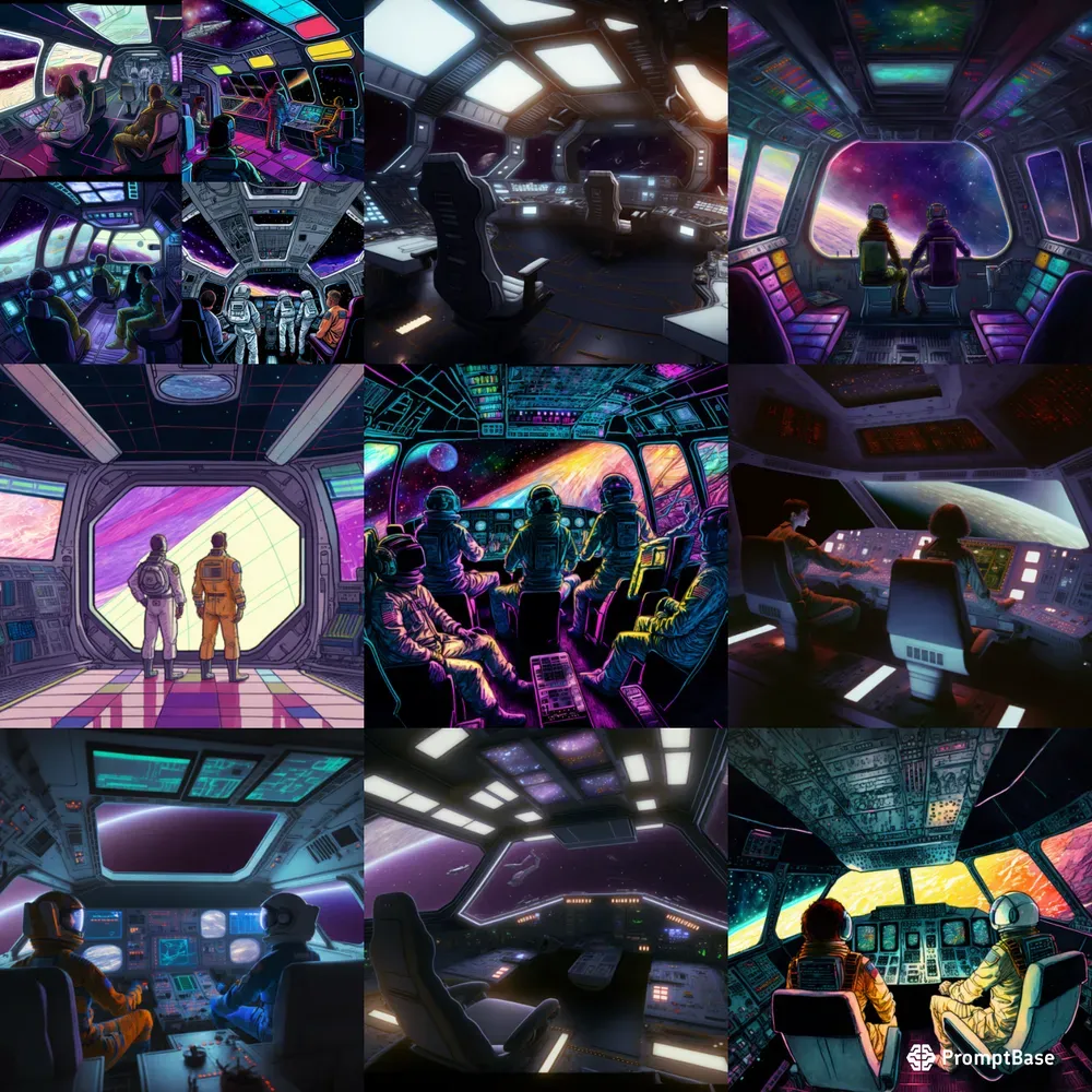 Space Cruiser Control Decks