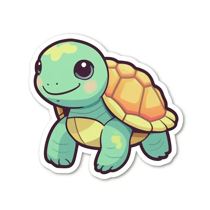 Cute Baby Animals And Stickers