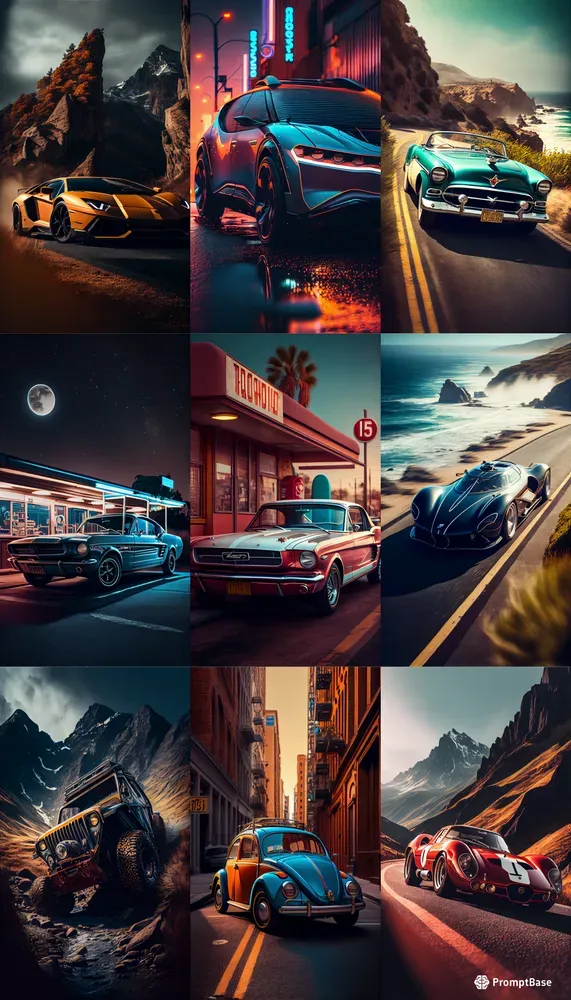 Photorealistic Automotive Environments