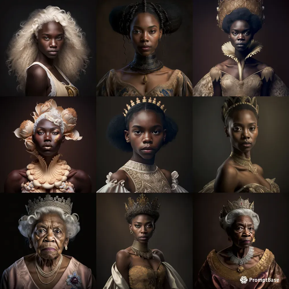 Vanilla Queens An Exquisite Portraits